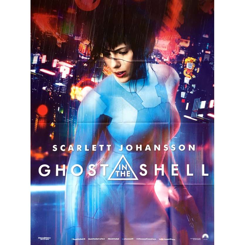 GHOST IN THE SHELL Movie Poster 47x63 in. - 2017 - Rupert Sanders, Scarlett Johansson