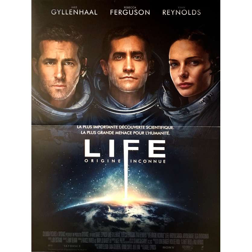 LIFE Affiche de film 40x60 cm - 2017 - Jake Gyllenhaal, Daniel Espinosa