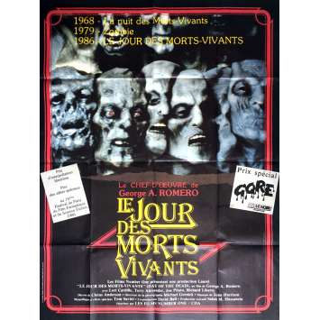 LE JOUR DES MORTS VIVANTS Affiche de film 120x160 cm - 1985 - Lori Cardille, George A. Romero LE JOUR DES MORTS VIVANTS Affiche de film 120x160 cm - 1985 - Lori Cardille, George A. Romero