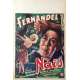 NAIS Movie Poster 11x17 in. - 1945 - Marcel Pagnol, Fernandel