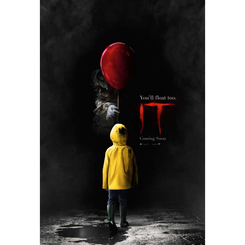 IT Original Advance Movie Poster - 2017 - Stephen King, ROLLED