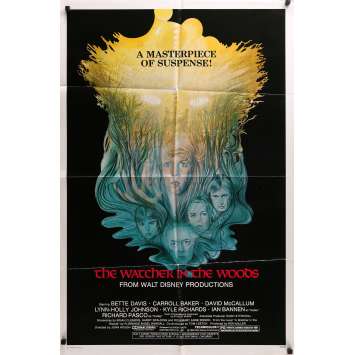 WATCHER IN THE WOODS Movie Poster style B - Disney, Bette Davis