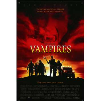 VAMPIRES Affiche de film 69x101 cm - DS 1998 - James Woods, John Carpenter - VAMPIRES Affiche de film 69x101 cm - DS 1998 - James Woods, John Carpenter -