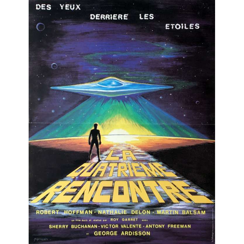 EYES BEHIND THE STARS Movie Poster 15x21 in.  -  1978 - Mario Gariazzo, Robert Hoffmann