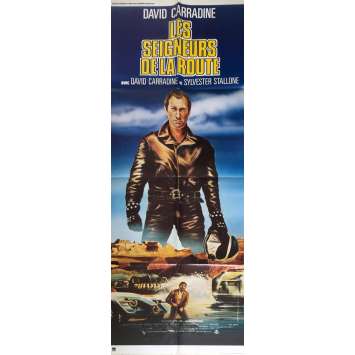 DEATH RACE 2000 Movie Poster 23x63 in. - 1975 - David Carradine, Sylvester Stallone