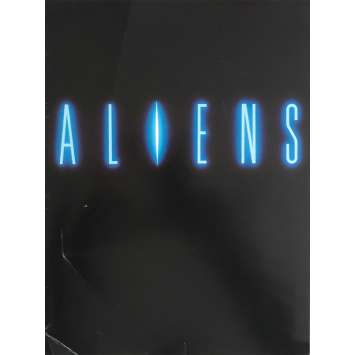 ALIENS Synopsis 21x30 cm - 4P 1986 - Sigourney Weaver, James Cameron