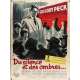 DU SILENCE ET DES OMBRES Affiche de film 120x160 cm - 1962 - Gregory Peck, Robert Mullingan -