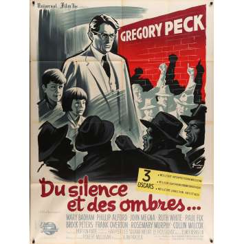 TO KILL A MOCKINGBIRD Movie Poster 47x63 in. - 1962 - Robert Mullingan, Gregory Peck