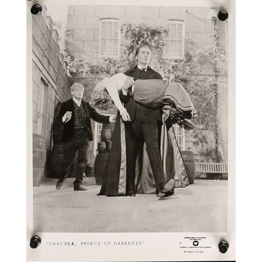 DRACULA PRINCE DES TENEBRES Photo de presse 20x25 cm - N05 R1970 - Christopher Lee, Terence Fisher