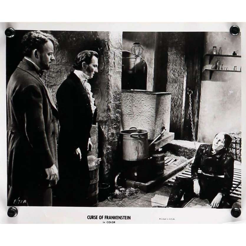 FRANKENSTEIN S'EST ECHAPPE! Photo de presse 20x25 cm - N03 R1964 - Peter Cushing, Christopher Lee, Terence Fisher