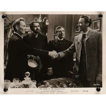 LE CHIEN DES BASKERVILLE Photo de presse 20x25 cm - N03 1959 - Peter Cushing, Christopher Lee, Terence Fisher