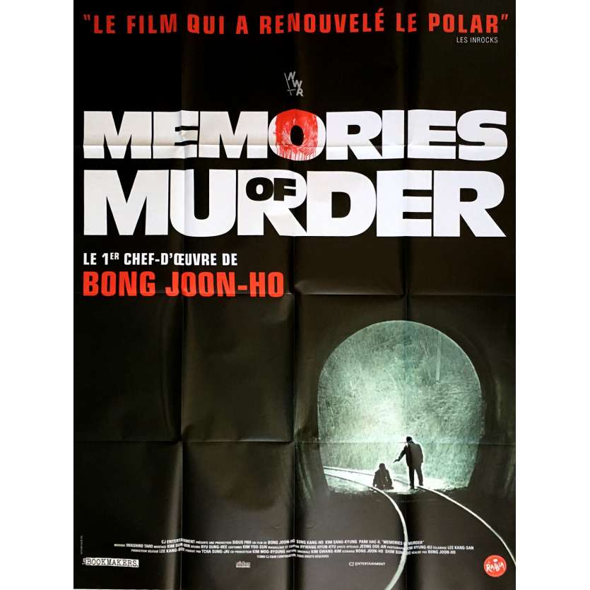 MEMORIES OF MURDER Movie Poster 47x63 in. - R2017 - Joon Ho Bong, Kang-ho Song