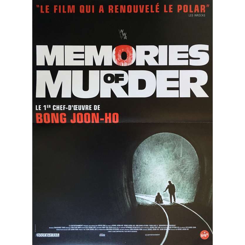 MEMORIES OF MURDER Movie Poster 15x21 in.  -  R2017 - Joon Ho Bong, Kang-ho Song