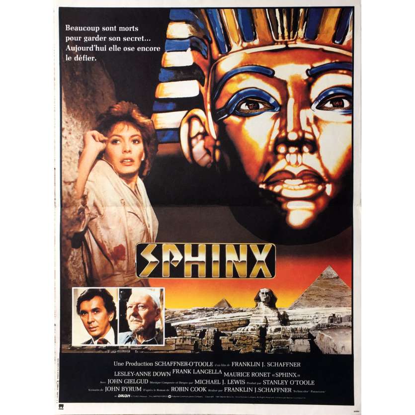 SPHINX affiche de film 40x60 - 1981 - Maurice Ronet