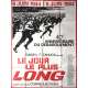 THE LONGEST DAY Movie Poster 47x63 in. French - R1984 - Ken Annakin, John Wayne, Dean Martin