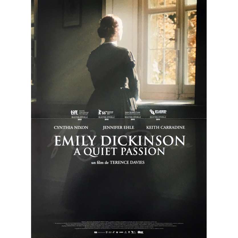 EMILY DICKINSON Affiche de film 40x60 cm - 2017 - Cynthia Nixon, Terence Davies