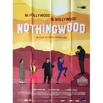 NOTHINGWOOD Movie Poster 47x63 in. - 2017 - Sonia Kronlund, Salim Shaheen