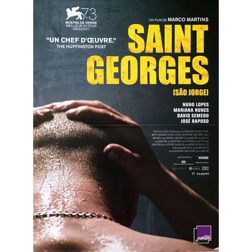 SAINT GEORGES Affiche de film 40x60 cm - 2016 - Nuno Lopes, Marco Martins