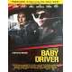 BABY DRIVER Movie Poster 15x21 in. - 2017 - Edgar Wright, Jon Hamm