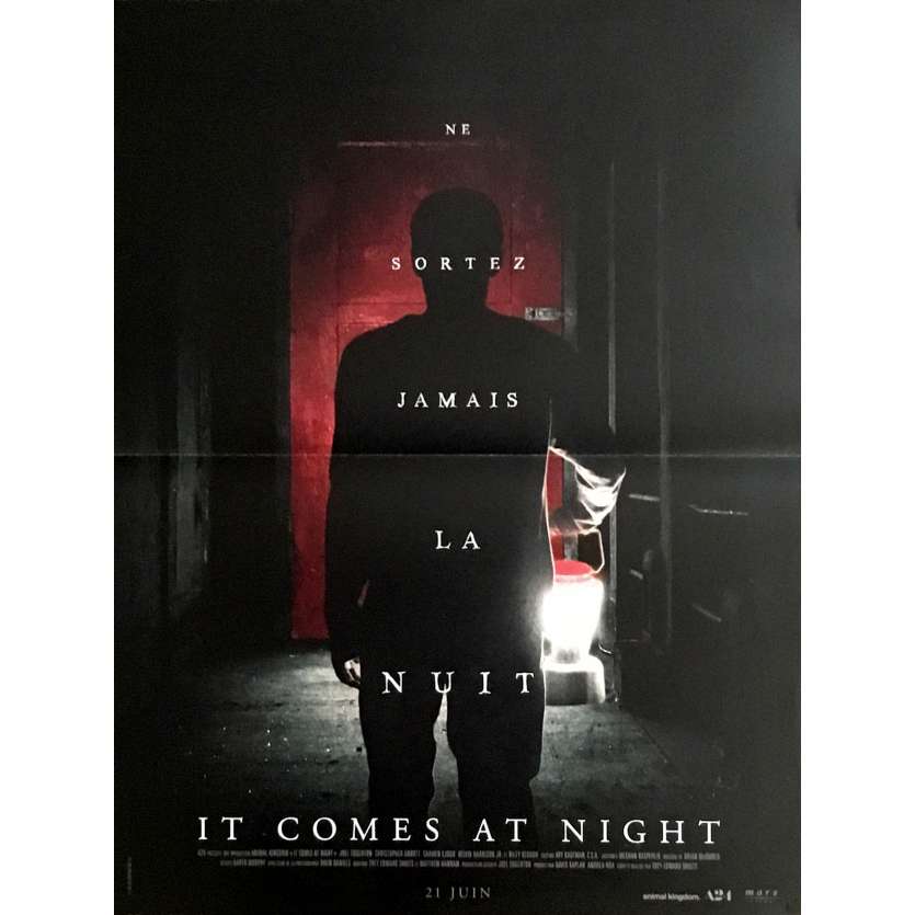 IT COMES AT NIGHT Movie Poster 15x21 in. - 2017 - Trey Edward Shults, Joel Edgerton