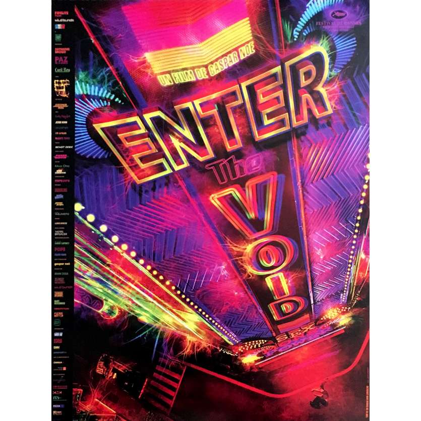 ENTER THE VOID Affiche de film 40x60 cm - 2010 - Paz de la Huerta, Gaspar Noé