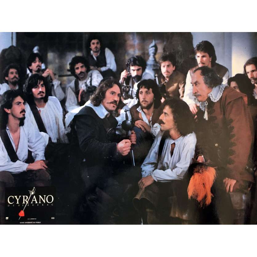 CYRANO DE BERGERAC Lobby Card 12x15 in. - N04 1990 - Jean-Paul Rappeneau, Gérard Depardieu