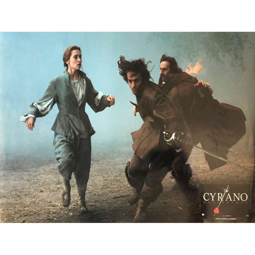 CYRANO DE BERGERAC Lobby Card 12x15 in. - N03 1990 - Jean-Paul Rappeneau, Gérard Depardieu
