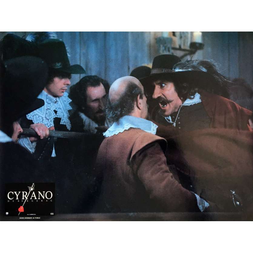 CYRANO DE BERGERAC Lobby Card 12x15 in. - N01 1990 - Jean-Paul Rappeneau, Gérard Depardieu