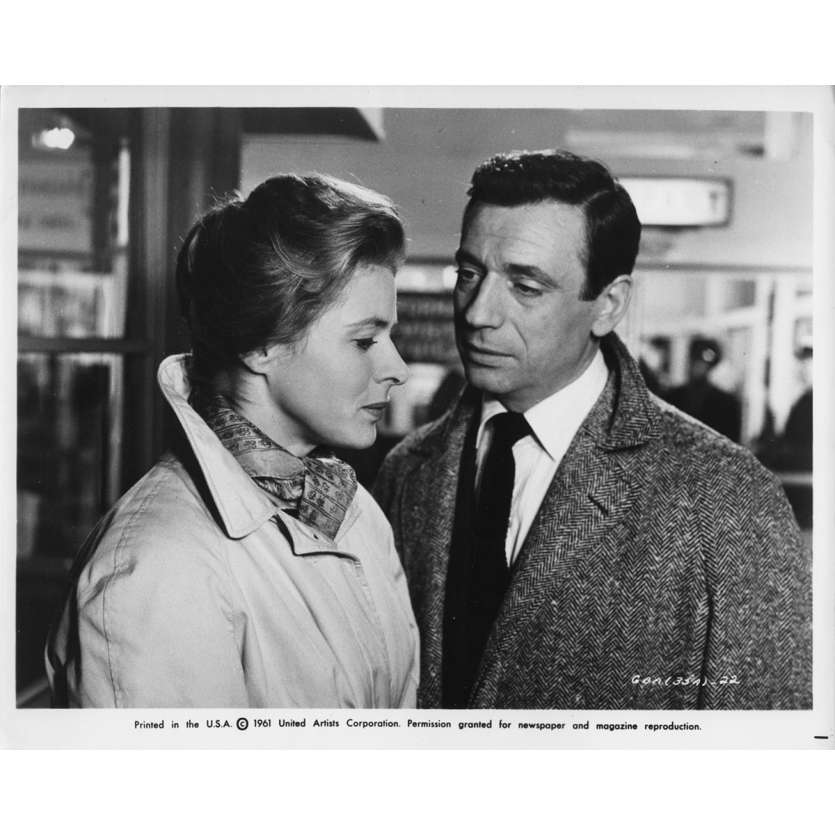 AIMEZ-VOUS BRAHMS Photo de presse 20x25 cm - N03 1961 - Yves Montand, Anatole Titvak