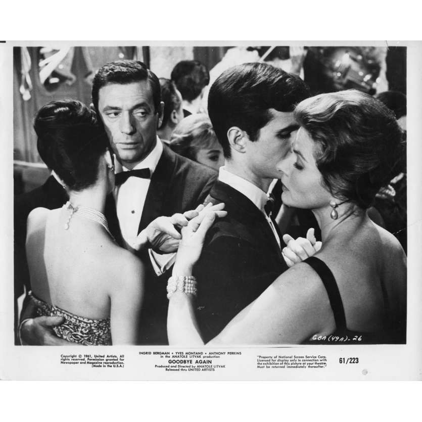 GOODBYE AGAIN Movie Still 8x10 in. - N02 1961 - Anatole Titvak, Yves Montand