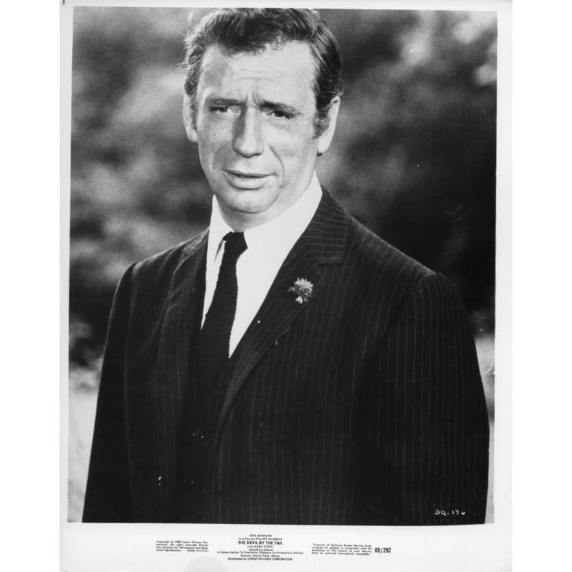 THE DEVIL BY THE TAIL Movie Still 8x10 in. - N01 1969 - Philippe de Broca, Yves Montand