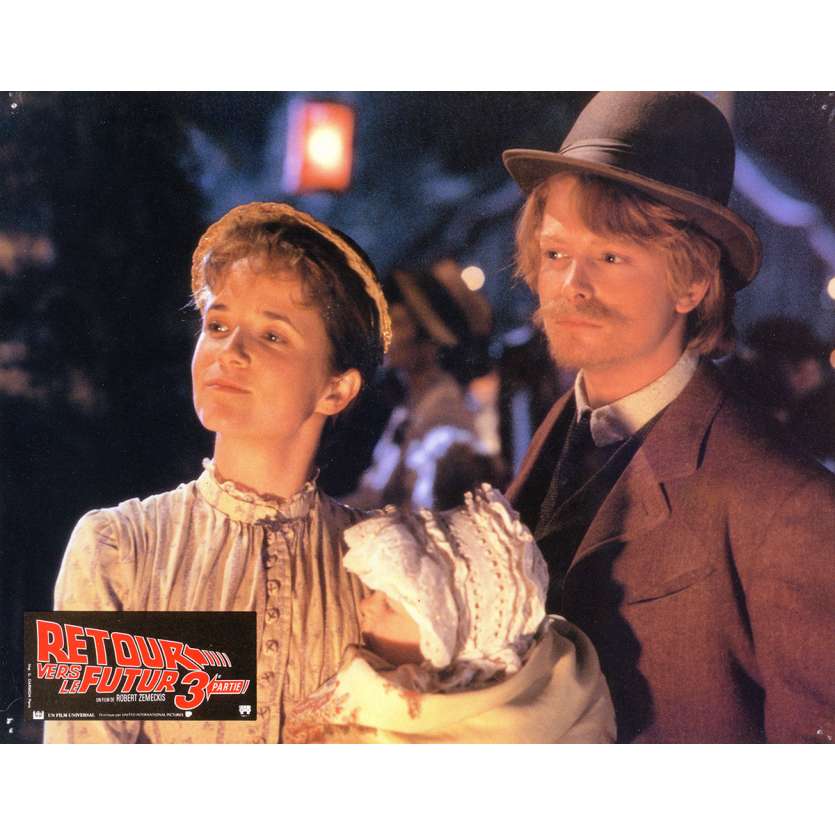 BACK TO THE FUTURE III Lobby Card 9x12 in.  - N03 1990 - Robert Zemeckis, Michael J. Fox