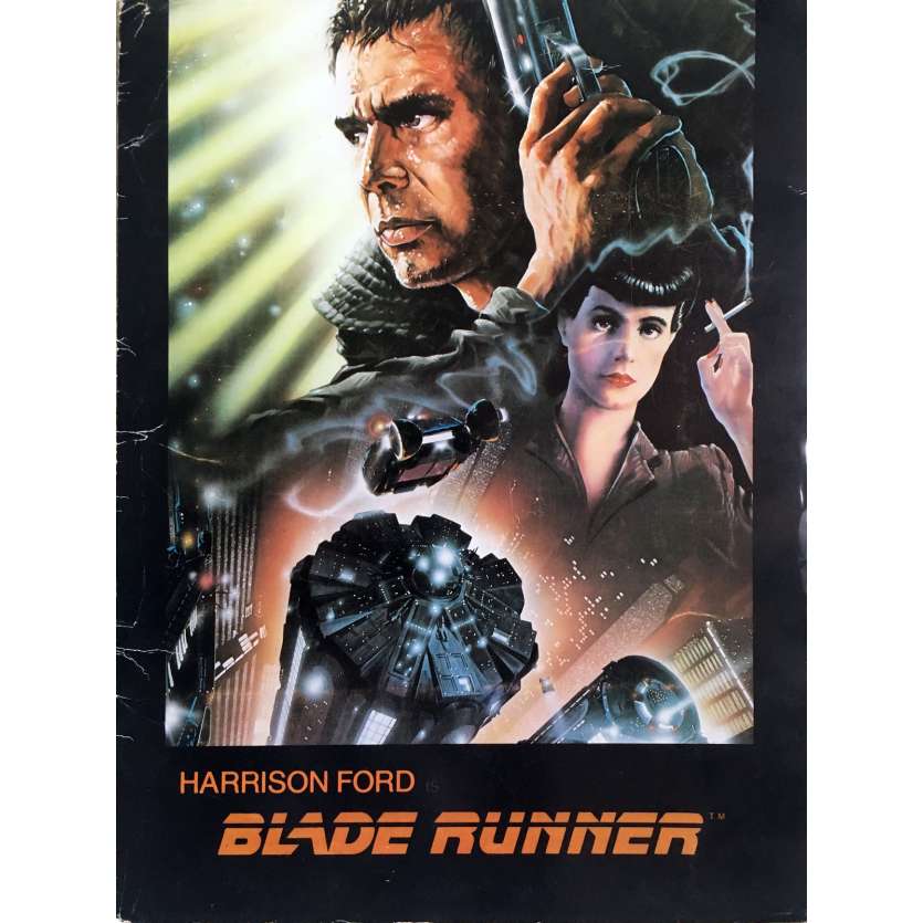 BLADE RUNNER Presskit 69x101 cm -  1982 - Harrison Ford, Ridley Scott