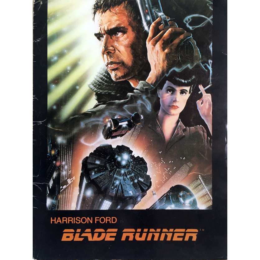BLADE RUNNER Presskit Cover 9x12 in. - 1982 - Ridley Scott, Harrison Ford