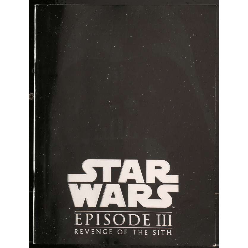 STAR WARS - REVENGE OF THE SITHS Program 8x10 in. - 2003 - George Lucas, Harrison Ford
