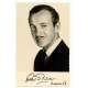 DAVID NIVEN Original Signed Postcard 3,5x5,5 in. - 1957