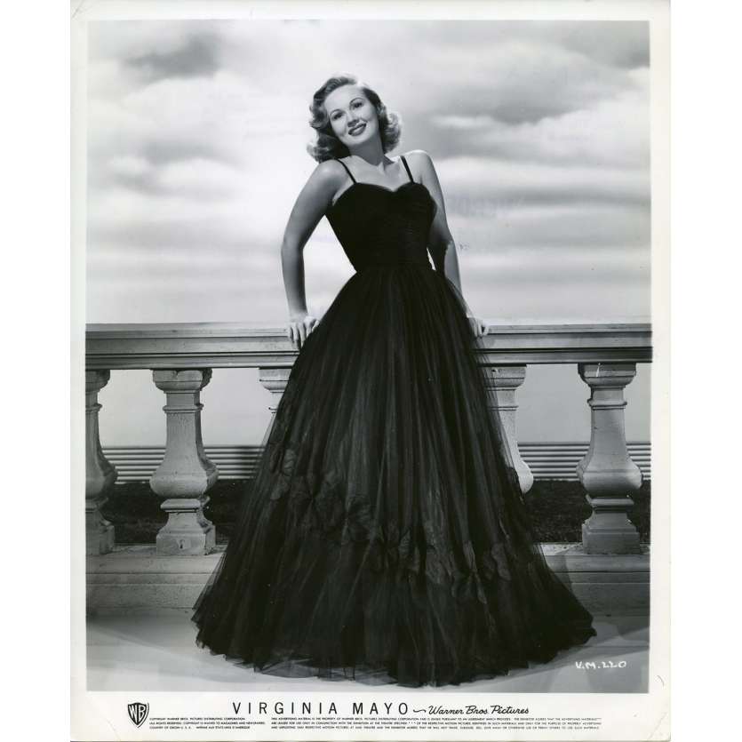 VIRGINIA MAYO Photo de presse Américaine Originale 20x25 cm - 1949