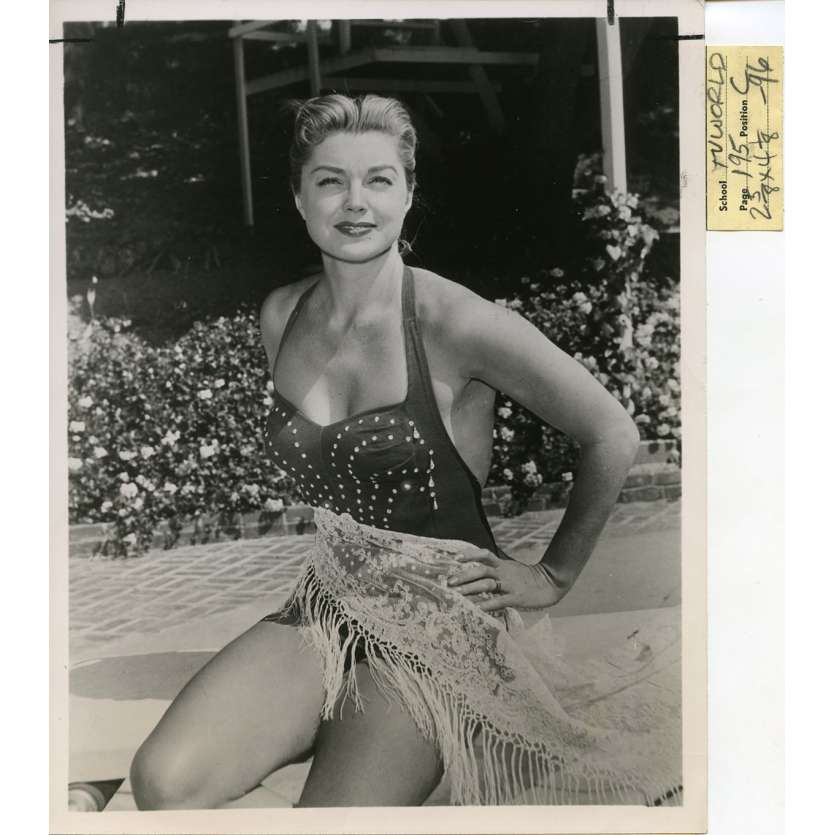 ESTHER WILLIAMS Photo de presse Américaine Originale 20x25 cm -  1957