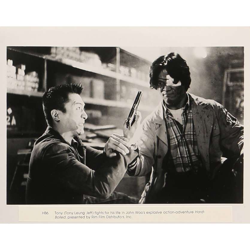 A TOUTE EPREUVE Photo de presse 20x25 cm - N06 1992 - Chow Yun-Fat, John Woo