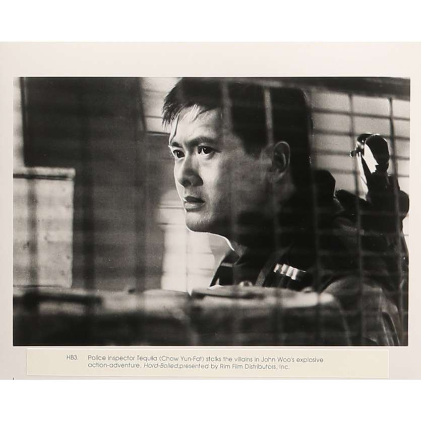 A TOUTE EPREUVE Photo de presse 20x25 cm - N03 1992 - Chow Yun-Fat, John Woo