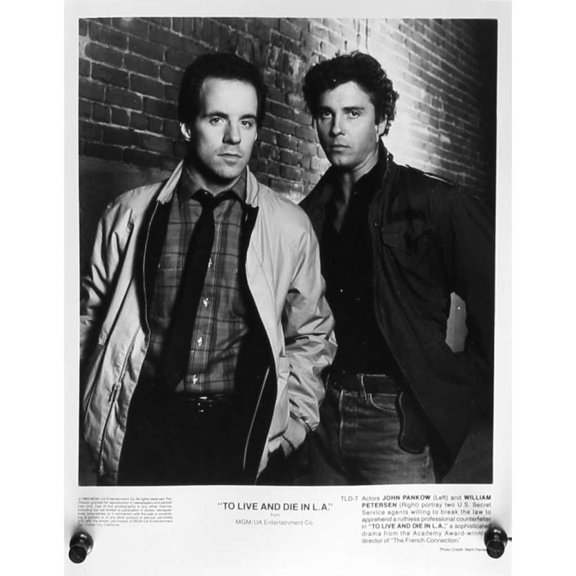 TO LIVE AND DIE IN LA Movie Still 8x10 in. - N07 1984 - William Friedkin, Willem Dafoe