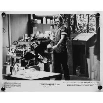 POLICE FEDERALE LOS ANGELES Photo de presse 20x25 cm - N04 1984 - Willem Dafoe, William Friedkin