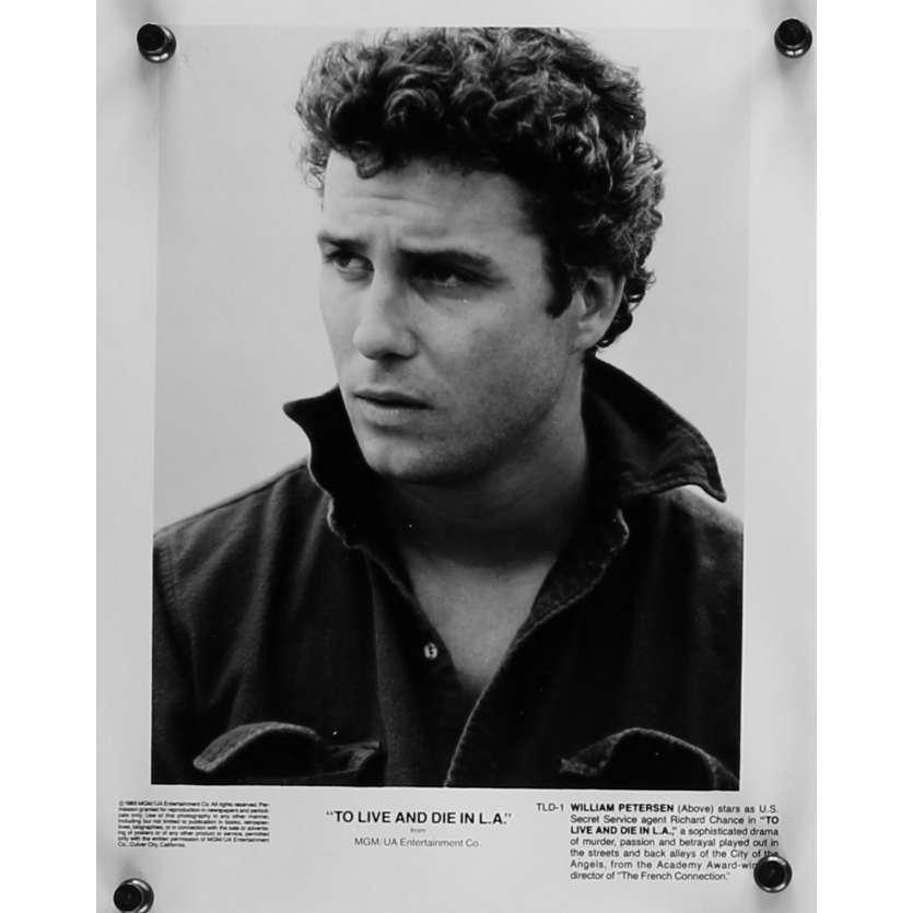 POLICE FEDERALE LOS ANGELES Photo de presse 20x25 cm - N03 1984 - Willem Dafoe, William Friedkin