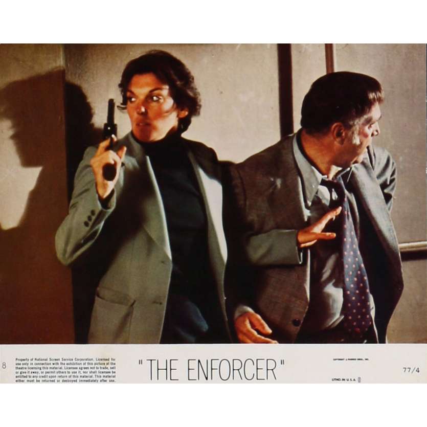THE ENFORCER Lobby Card 8x10 in. - N08 1976 - James Fargo, Clint Eastwood