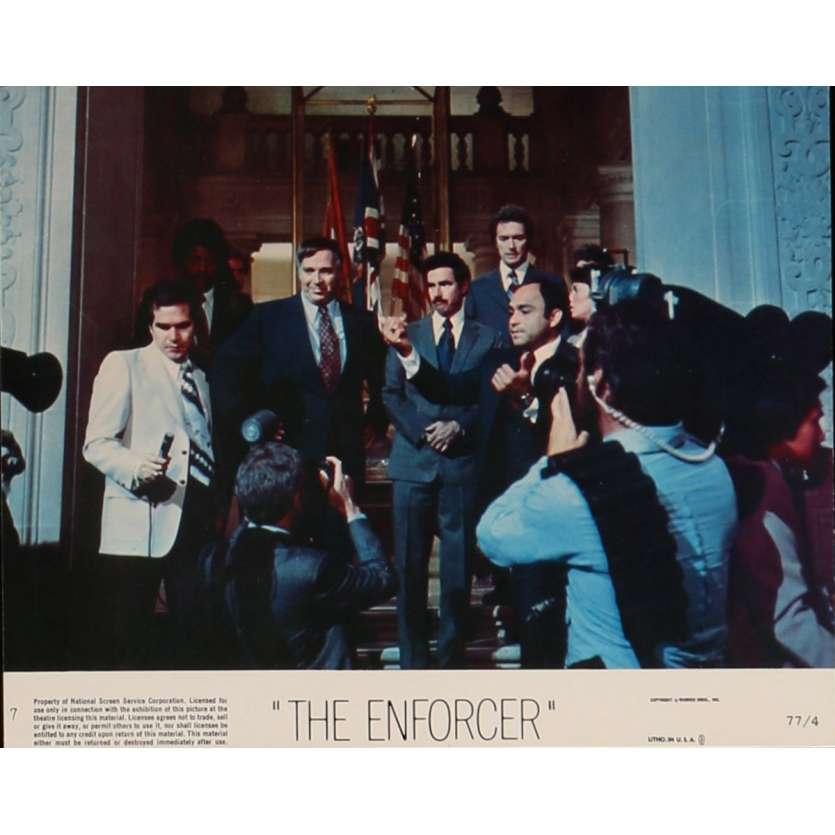 THE ENFORCER Lobby Card 8x10 in. - N07 1976 - James Fargo, Clint Eastwood