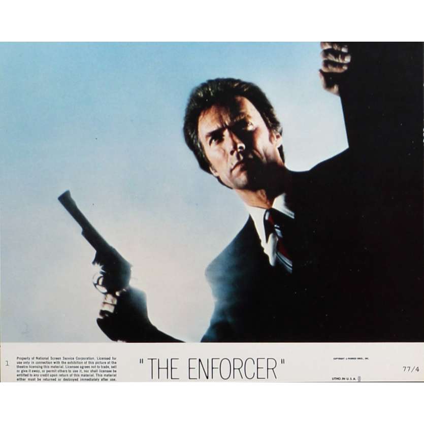 THE ENFORCER Lobby Card 8x10 in. - N02 1976 - James Fargo, Clint Eastwood