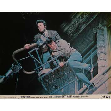 DIRTY HARRY Lobby Card 8x10 in. - 1971 - Don Siegel, Clint Eastwood