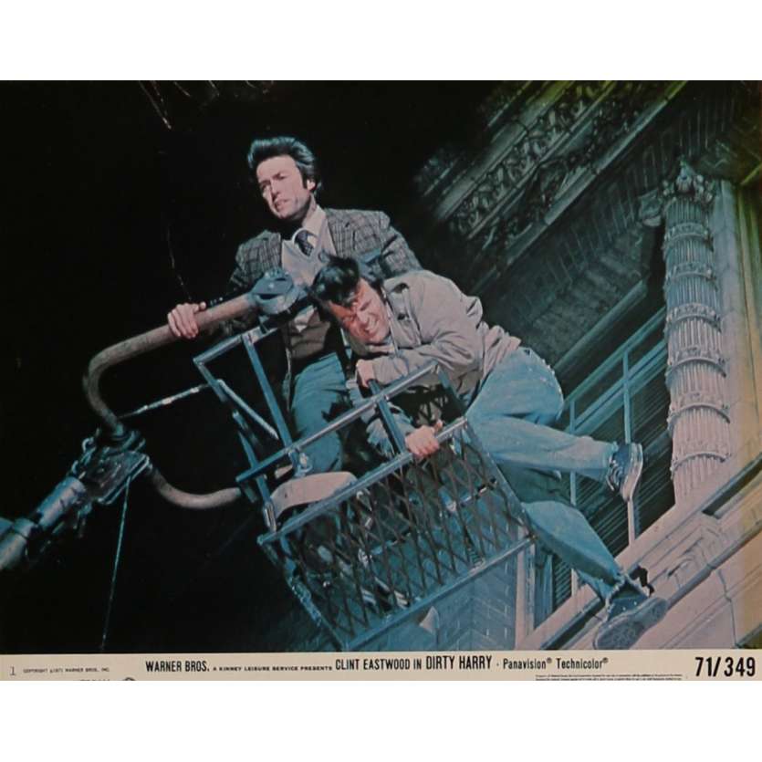 DIRTY HARRY Lobby Card 8x10 in. - 1971 - Don Siegel, Clint Eastwood