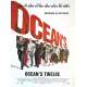 OCEAN'S TWELVE Affiche de film 40x60 cm -  2004 - George Clooney, Steven Soderbergh