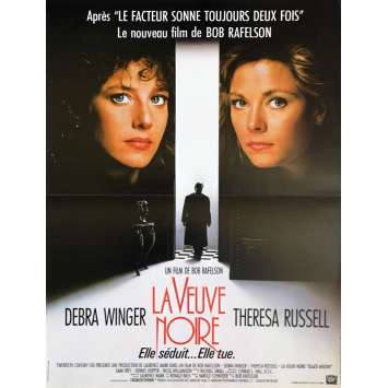 BLACK WIDOW Movie Poster 15x21 in. - 1987 - Bob Rafelson, Debra Winger